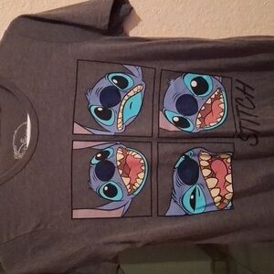 A Grey stitch tee shirt